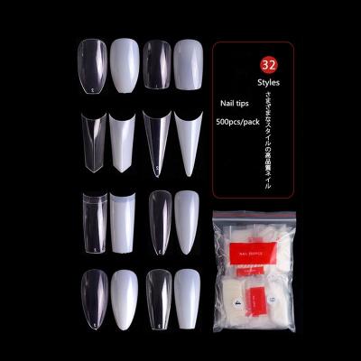 China Mischeering French Nail Art Tips Display Water Various Design e Drop Color Chart Display Black Natural Manicure for sale