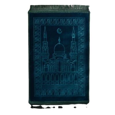 China Factory Directly Customized Non-slip Pray Mat Prayer Rugs Muslim With Tassels for sale