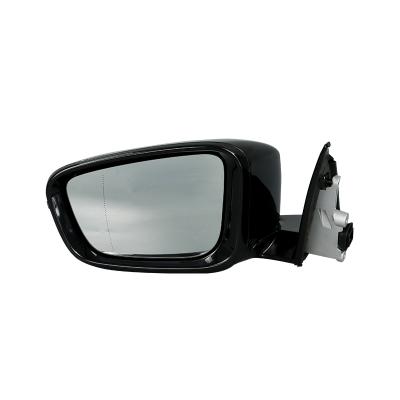 China Body parts size quality modified rearview mirror for BMW 5 series G38 G30 with signal lamp E-bend and blind spot function auto mirror for sale