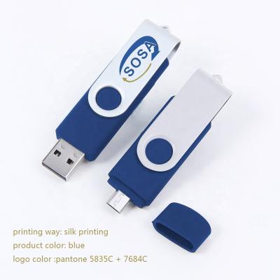 China Metal+Plastic promotional mobile usb 2.0 3.0 2 in 1 otg 256gb 512gb thumb pen type c drive 1 2 4 8 16 32 64 128 256 512 gb usb for sale