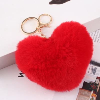 China Fashion Lovely YI Plush Dingle Plush Tingle Tassel Handbag Decorative Accessories Bohemian Accessories Main Chain Bag for sale