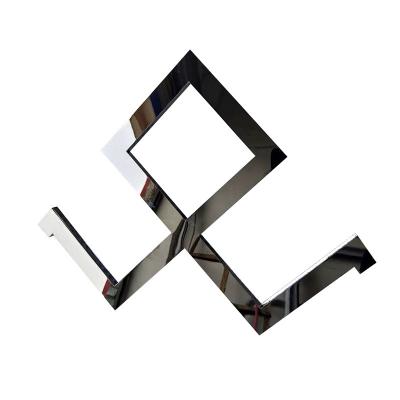 China 8k Mirror Modern Craft Metal Stainless Steel Ceiling Wall Tile Accessories Ceiling Decoration U Profile Channel Decorative Edge 90 Corn for sale