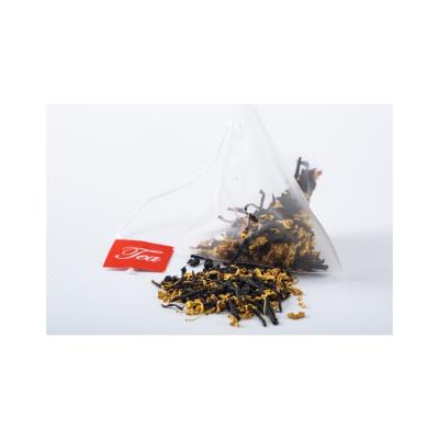 China High Quality Popular Dry Scented Tea Bags Tea In Osmanthus Black Tea Triangle Bags 2021 Most for sale