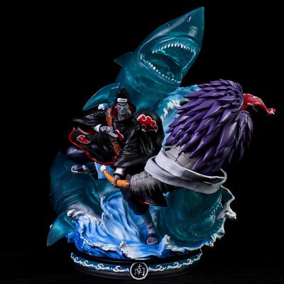 China MODEL TOY OEM Customized PVC Resin toys HIGH Quality Action & toy Can light Akatsuki organization Hoshigaki Kisame anime figures Shippuden for sale