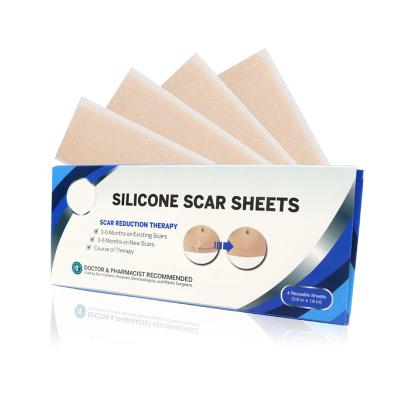 China Family/Hospital/Travel/Beauty Scar Away Silicone Scar Sheets Scar Removal Silicone Sheets For ScarAway for sale