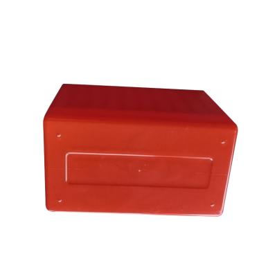 China Coin Packing China Manufacture Professional Plastics 12.4*7*9.1cm Flat 10 Rectangular Plastic Coin Storage Boxes for sale