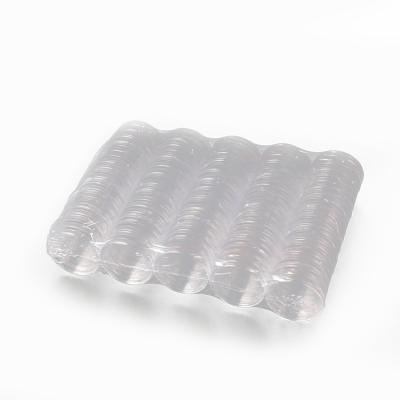 China Coin Packing Hot Sale Manufacturer 38mm PS Commemorative Clear Plastic Holder Coin Capsules for sale