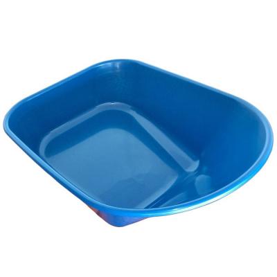 China Hot Sales Customizable Colors Sturdy Luxury Plastic Tray Trolley For Construction Handling for sale