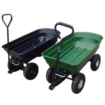 China Wholesale Plastic Garden Cart TC2145 / Tray Gargen Trolley for sale