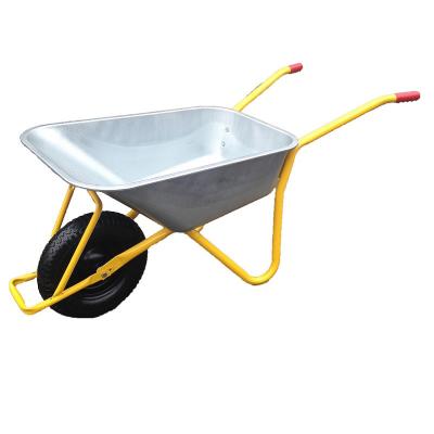 China Wb6404 Professional Transport Tool Direct Selling Customizable Colors Wheelbarrow For Waste Transport for sale