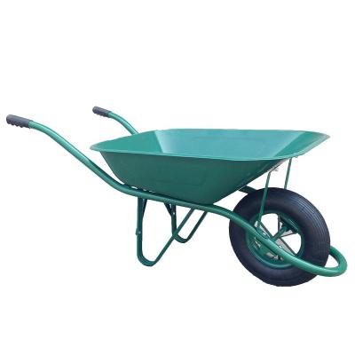 China Transport Tool Manufacturers Supply Customizable Hot Selling High Capacity Wheel Barrow Wb6400 Wheel Barrow For Stone Transport for sale