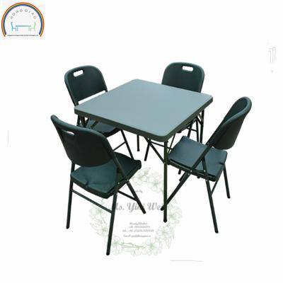 China Outdoor Foldable Picnic Table Furniture Portable Camping Table 87 Cm Table for sale