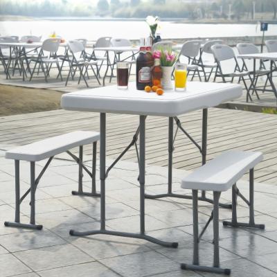 China Outdoor Table 3 Plastic Folding Table Set Beer Kits, Used Door Coffee Table for sale