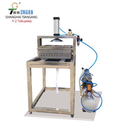 China Hotels Pneumatic Tofu Press Y-2 Tofu Forming Machine Tofu Machine for sale