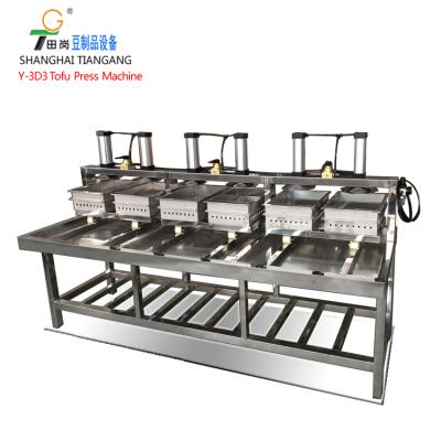 China Hotels Y-3D3 Pneumatic Tofu Press Tofu Press Forming /Customization Tofu Pressing Machine for sale