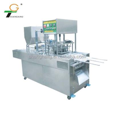 China T-02 Food Tofu Packaging Machine / Soybean Milk Packaging Machine Soybean Milk Filling and Sealing Machine for sale