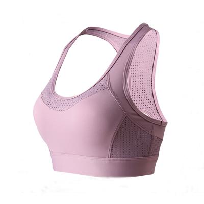 China Wholesale Breathable High Elastic Comfortable One Piece Seamless Yoga Bra Traceless Yoga Bra for sale