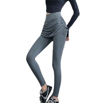 China Women's Breathable Sportswear Quick Dry Elastic Drawstring Waist Top Sports Joggers Yoga Sport Ladies Joggers Pants Dress Joggers Pants for sale