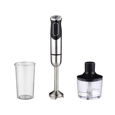 China Multifunctional Portable 3-in-1 Immersion Hand Blender Set Food Chopper Egg Blender Machine Food Blender for sale