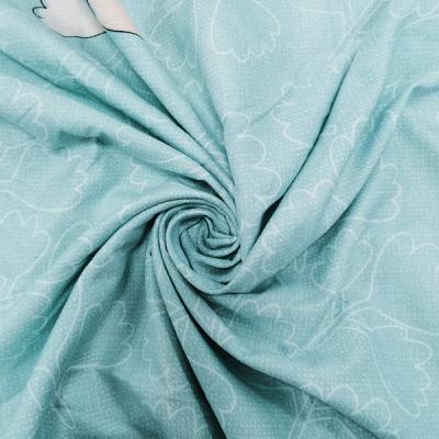 China Breathable Dispersed Printing Polyester Bed Sheet Fabric For Home Textile /Curtain /Table Cover Cloth for sale