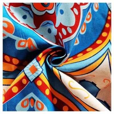 China High Quality 75GSM Microfiber Dye Printing Fabric Breathable Poly Fabric Preferable Wholesale Cheap Prices Export To The World for sale