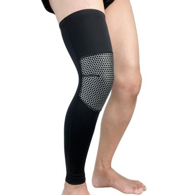 China Anti-collision Sports Pad Compression Sleeves Leg For Men And Women Knee Support With Patella Gel Pads for sale