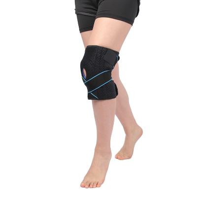 China Shock Absorption And Adjustable Knee Joint Support Knee Support Pads Adjustable Spring Professional Protective Gear for sale