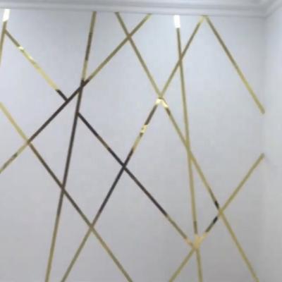 China Decorative Ceiling And Wall Decoration Stainless Steel U Channel Metal Wall Edge Trim for sale