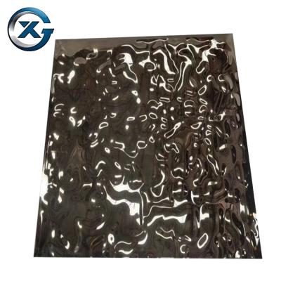 China Decorative Stainless Steel Artwork Panel Decoratives Hammered Finish 304 SS Sheet for sale