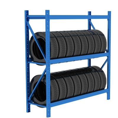 China Corrosion Protection Tire Racks For Heavy Duty Storage Racks for sale