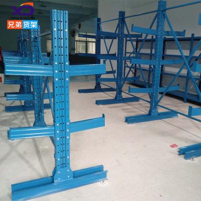 China 1000kg Loadable Cantilever Shelving Good Quality Steel Corrosion Protection Large Shelf for sale