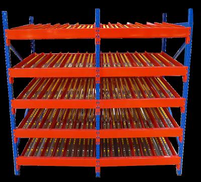 China Corrosion Protection High Quality Customized Wholesale Industrial Rolling Shelf For Placing Goods Steel Fluid Shelf for sale