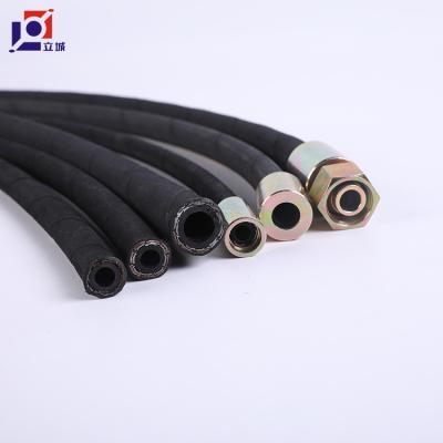 China Anti-Corrosion Hydraulic Hose High Pressure Rubber Hose Fitting Applied to General Mining Equipment for sale