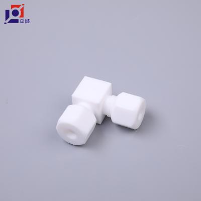 China Anti-corrosion Pull Union Hose Connector PTFE Tube Connector For Chemicals PTFE-P4 for sale