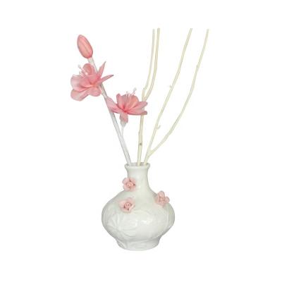 China Eco-Friendly Sustainable Handmade Sola Wooden Aroma Diffuser Flower for sale