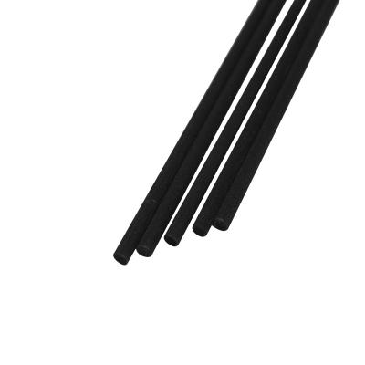 China 3mmD Viable 20cmL NO MOQ Black Fiber Reed Stick Fiber Diffuser Sticks for sale