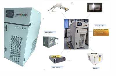 Cina 2000w macchina di saldatura a laser di metallo portatile per la saldatura dell' alluminio in vendita