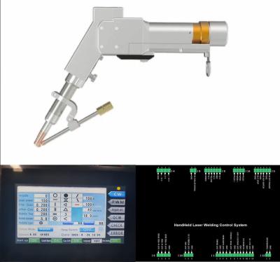 China Handheld Laser Schweißkopf von Faser Laser Schweißmaschine mit verschiedenen Laserstrahl Ausgangsform zu verkaufen