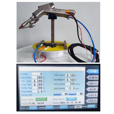 Chine Machine de soudage laser portative pour souder l' acier inoxydable / l' acier et l' aluminium à vendre