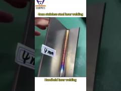 Lightweight Handheld Single Wobble Laser Welding Machine For 4mm Stainless Steel Welding