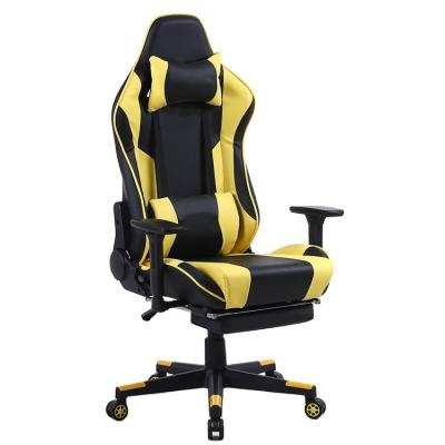 China Modern Design Adjustable High Back Custom Logo PU (Height) Leather Gaming Chair for sale