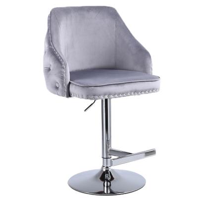 China New Style Strong Fabric Modern Design Bar Chair High Counter for sale