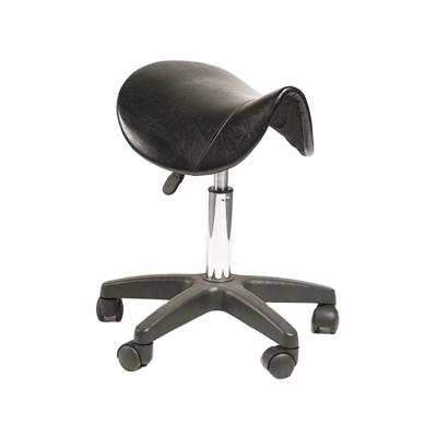 China YB-574 Modern PU Adjust Beauty Saddle Salon Chair With Wheels for sale