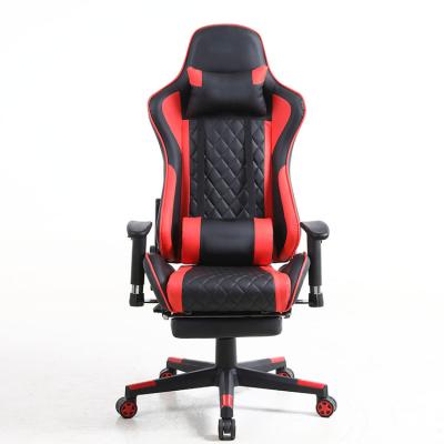 China (Size) 2021 Custom Made Luxury High Quality Cheap Adjustable PU Leather PC Racing Gaming Chair for sale