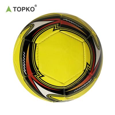 China TOPKO Machine Sewn PVC/PU Professional Football For Training Soccer Club Soccer Ball PVC/PU Soccer Ball for sale