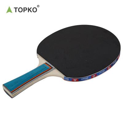 China High Quality Professional Table Tennis Paddle Topko Band Poplar Double Sided Reverse Ping Pong Rackets for sale