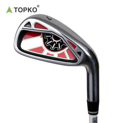 China Carbon Shaft (High Quality Hardness Carbon Shaft Golf r) TOPKO Clubs For Men Universal Rubber Grip Golf Clubs for sale