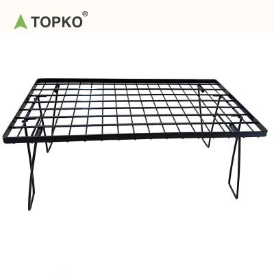 China TOPKO Modern Outdoor Folding Camping Portable Picnic Table Barbecue Grill Table for sale