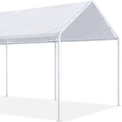 China ABCCANOPY 10x20 Ft Polyester Parking Garage Car Boat Shelter Party Tent, White for sale