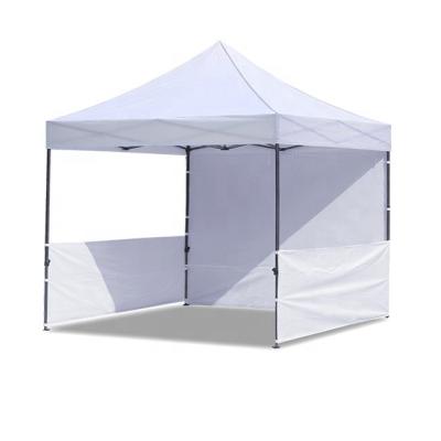 China Unpatterned With Sidewalls 10x10ft Pop Up Canopy Trade Show Tent Canopy Outdoor Patio for sale